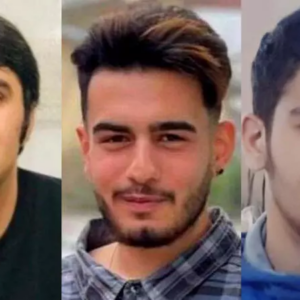 IRAN: DREI PROTESTIERENDEN DROHT DIE HINRICHTUNG